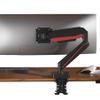 HILLPORT Single Monitor Arm Mount, 13 to 49 Inch Gas Spring Monitor Bracket, Adjustable Stand, Vesa Mount with Clamp and Grommet Base, Fits 4.4 to 44lbs,Max VESA 75 / 100mm, Black A9B view 1