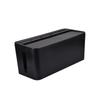jojofuny Plastic Wire Storage Box Organizing Charger Cords Cables Cord Hider for Home Office Medium Wire Organizing Box view 1