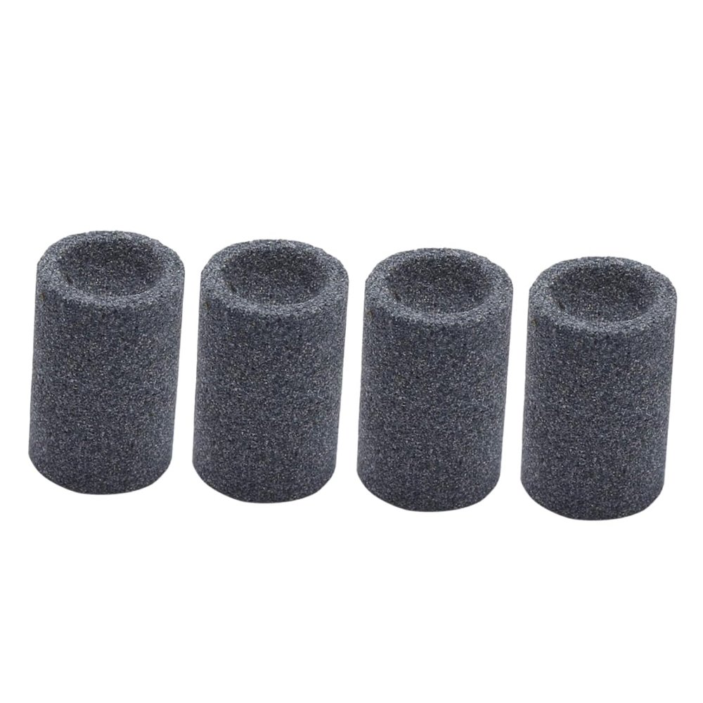 4Pcs Darts Tips Grinding Stone Black round Sharpener for Home Store