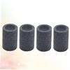 4Pcs Darts Tips Grinding Stone Black round Sharpener for Home Store view 2