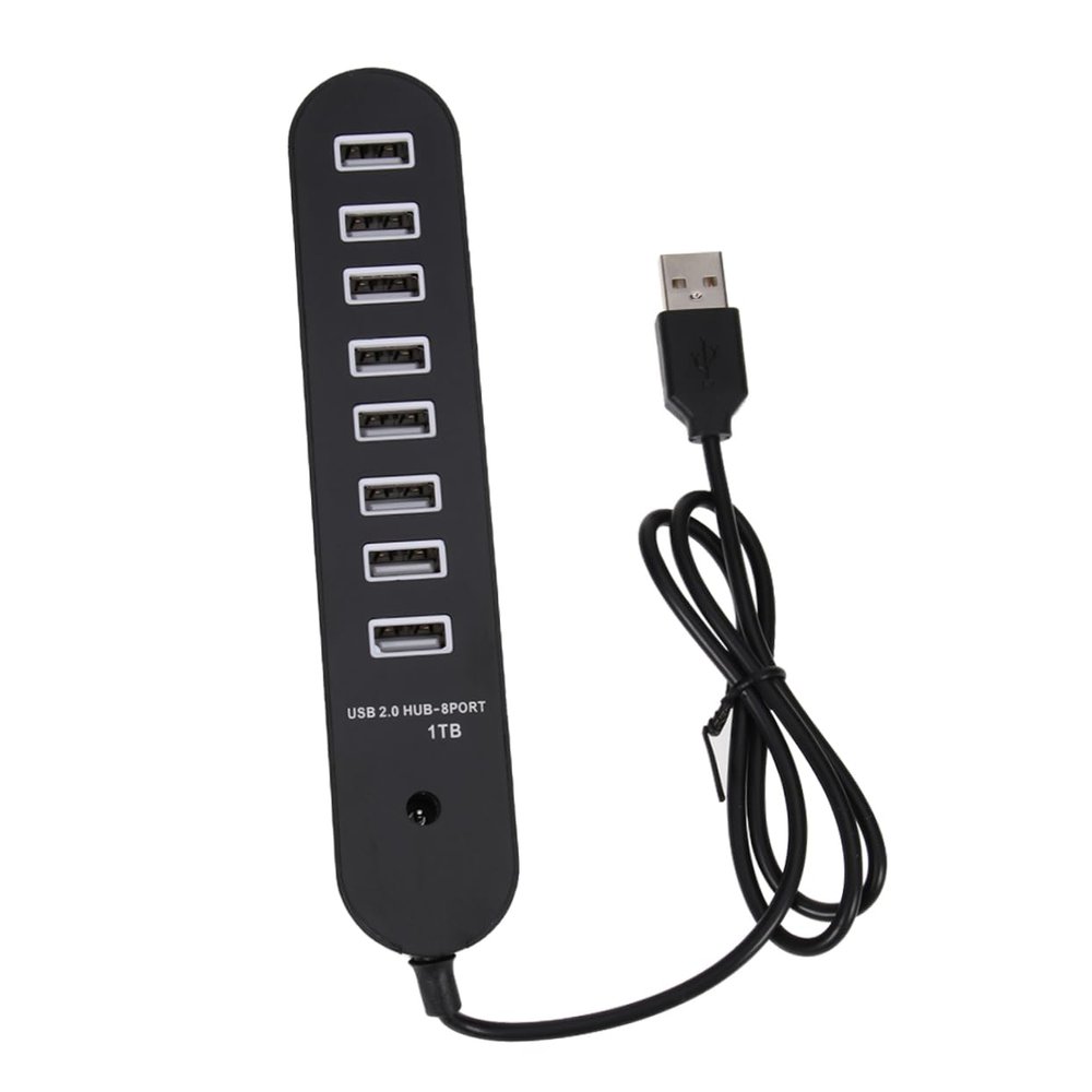FELTECHELECTR Dm-hb70 USB 2.0 Hub 8-Port Type USB Port Extender High Speed Data Transfer