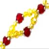 Beaded Stretch Band for Apple Watch iWatch | Series 1-9 | 38mm | 40mm | 41mm | Handmade | Customizable | Accessories for Apple Watch iWatch | Watch Strap | Stretch Band | X-Pattern | 529 view 3