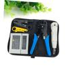 HOMSFOU Ethernet Tool Kit Complete Network Tool Set for Wiring Ethernet Cable Crimping Computer Repair view 4