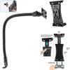 LycoGear Heavy Duty 24" ELD Floor or Drill Base Tablet/Smartphone Mount w/Universal Holder | Easy Install | Fits iPad Galalxy Tablets and iPhone Smartphones (Includes 2nd Drill Plate Kit) view 2