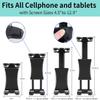 LycoGear Heavy Duty 24" ELD Floor or Drill Base Tablet/Smartphone Mount w/Universal Holder | Easy Install | Fits iPad Galalxy Tablets and iPhone Smartphones (Includes 2nd Drill Plate Kit) view 4