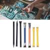 Pry Tool Brush Set 7 Piece Opening Tool, ABS Stainless Steel Electronic Repair Cleaning Kit for Cell Phone Tablet Computer view 3