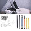 Pry Tool Brush Set 7 Piece Opening Tool, ABS Stainless Steel Electronic Repair Cleaning Kit for Cell Phone Tablet Computer view 4