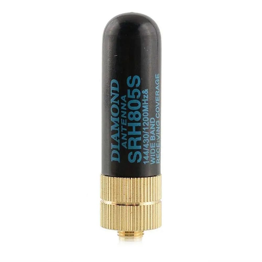 Yarzkrg Walkie Talkie Antenna SRH-805S Dual Band Antenna 5cm Thumb Antenna Multi-Functional Ultra Short Small Antenna Easy Install Easy to Use, 500700156