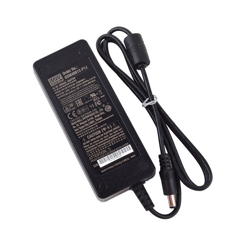 Mean Well GSM40B12-P1J 40W AC-DC le Medical Adaptor 12V/3.34A