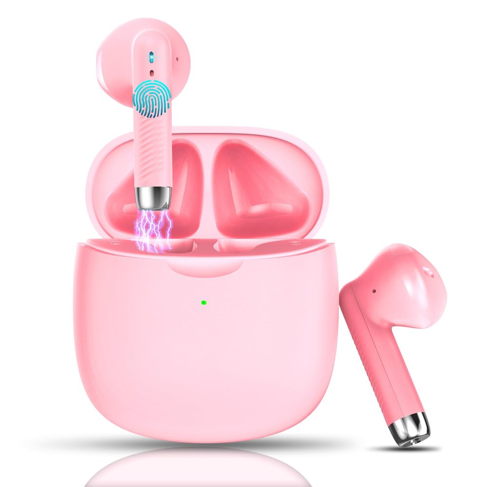 Wireless Earbuds, Bluetooth 5.4 Earbuds Stereo Bass, Bluetooth Headphones