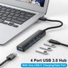 5-Port Powred USB 3.0 Hub, USB Extender Splitter with 5V USB-C Power/Data Port, Extender for A Port Laptop, PC, PS4/5, Xbox, Car and More view 2