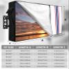 Outdoor TV Cover for 52-55 Inch TV, Waterproof & Dustproof TV Screen Protector Weatherproof American Flag Red and Blue Stripes TV Cover with Pocket for Outside Flat Screen TV view 2