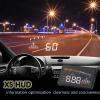 OBDII HUD Heads Up Display for Car Truck Color Head Up Display LED Projector Speed Warning System for Car Trucks view 4
