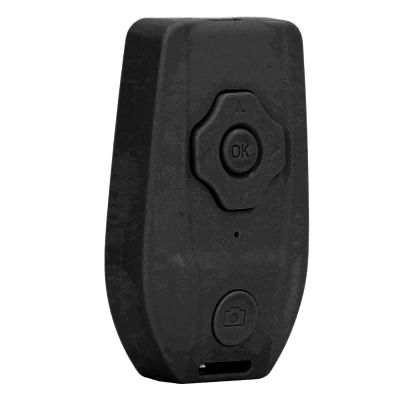 Bluetooth Remote Page Turner, USB Rechargeable Camera Shutter Remote Photo Video Clicker for Phone Camera or Video Recording (Black)