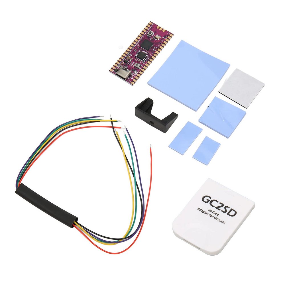Zunate Microcontroller Board Dual Core, 264KB ARM Cortex M0+ Flexible Module for RPiMultifunction GPIO Pins, USB C Interface,16MB Flash Memory (White)