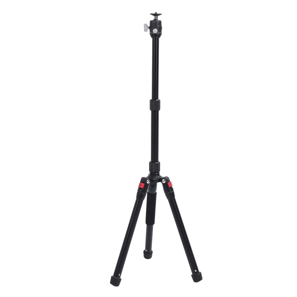 Zunate 59in Camera Tripod, Lightweight Aluminum Alloy WithHead for DSLR Camera, Vlogging, Video, Photo, Foldable Design, Exceptional Detailing, 360 RotatingHead