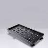 1 Mobile Stereo Frame Wheel Computer Case Computer Holds Movable Support Shelf view 4