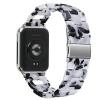 AsohsEN Resin bands Compatible with Xiaomi Mi Band 8 Pro Band,Adjustable Breathable sport Replacement Wristband Compatible with Xiaomi Mi Band 8 Pro bands for women men (Flower Cow) view 2
