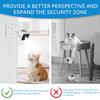 2Pack Adhesive Metal Wall Mount Bracket, Compatible with Wyze Cam Pan V3/V2, Google Nest Cam, Eufy Security Solo Indoor Cam E220/P24, Blink Mini Pan Tilt Cam, No Drilling VHB Stick On or Screw Install view 3