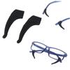 FOYTOKI 3pairs Slip Silicon Ear Hooks Glasses Strap for Women Eyeglass Temple Tips view 4