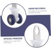 GOOHOCHY 6pcs Silent Curtain Track Pulleys Flexible Gliders for Smooth Movement for Drapes and Room Dividers Compatible with Standard Curtain Tracks view 3