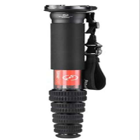 SUNWAYFOTO M3650C + DDY-58 CF Monopod 36mm Top Section 10kg 22lb Max Load Carbon Fiber 1/4" / 3/8" Super Portable + Arca Compatible Clamp