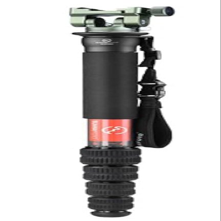 SUNWAYFOTO M3650C + PH-01G CF Monopod 36mm Top Section 10kg 22lb Max Load Carbon Fiber 1/4" / 3/8" Super Portable + Arca Compatible 2 Way Head