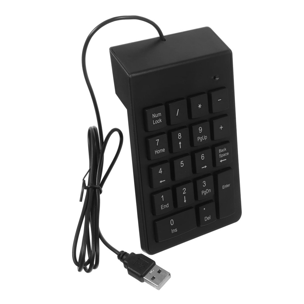 Gadpiparty USB Wired Key Compact Mechanical Numpad for Laptop Desktop Ergonomic Design Easy Installation Accessory for Finance Accounting Everyday Use