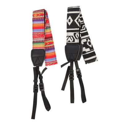 ARTIBETTER 2pcs Camera Shoulder Strap Lightweight Ethnic Style Photography Accessory for Dslrs and Digital Cameras Comfortable Neck and Shoulder Support