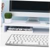 ARTIBETTER Accessory Monitor Storage Rack for Elevated Rack White Shelve Heightening view 3