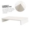 ARTIBETTER Accessory Monitor Storage Rack for Elevated Rack White Shelve Heightening view 4