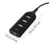 ARTIBETTER USB Hub with Ports Portable USB Splitter for Data Transfer Expander for Laptop and Computer Lightweight and Convenient for Home Office Use view 3