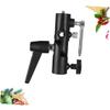 Gadpiparty H Type Umbrella Swivel Holder for Flash Light Sturdy Metal Bracket with Screws for Photography Lighting Stands Durable and Secure Camera Accessory view 2
