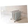 Anneome 3pcs Foldable Towel Rack Organizer Vertical Dish Cloth Stand for Kitchen Bathroom Lightweight Mixed Colors Quick Drying Space-Saving Design view 4