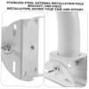 ETHZZLE Outdoor Antenna Mount Bracket Pole Mount for Antenna Wireless Bridge Bracket Easy to Install view 3