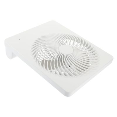 ETHZZLE Battery 2-in-1 Fan Mini Fan Portable Rechargeable White for Office Home