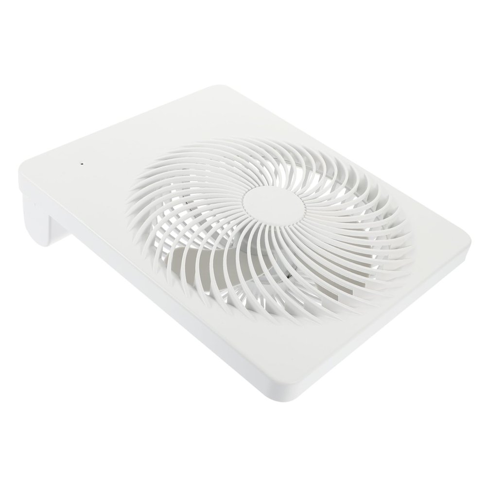 ETHZZLE Battery 2-in-1 Fan Mini Fan Portable Rechargeable White for Office Home