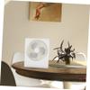 ETHZZLE Battery 2-in-1 Fan Mini Fan Portable Rechargeable White for Office Home view 2