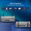 2.5GbE Firewall Mini PC N100 Micro Firewall Appliance with 4 x i225 Nics, 8GB DDR5 RAM 256GB SSD Network Firewall Router PC, HD, DP, USB, WiFi, SIM-Slot, AES-NI, WatchDog, Fanless PC VPN Server view 3