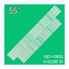 10PCS 3V LED Backlight bar is Suitable for S-kyworth 55-inch 55M75 55G3 55G2A 55F5 55M1 55V7 55D10 55M7S SW55D04A SW55D05B-ZC22AG view 2