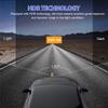Hubceuo 3 Channel Car DVR Camera 1080P Dash Camera with IR Night Vision, Loop Recording, Parking Monitor view 2