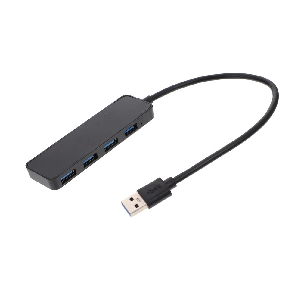 Beatifufu Portable USB Hub Port Data Expansion Station for Laptops High-Speed Transfer Rate for Travel Home Office