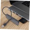 Beatifufu Portable USB Hub Port Data Expansion Station for Laptops High-Speed Transfer Rate for Travel Home Office view 4