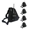 JoyRole Universal Radio Chest Harness Shoulder Radio Holster Chest Pack Pouch Radio Holster for Baofeng UV5R Kenwood Motorola DEP450 Walkie Talkie 5Packs view 1