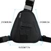 JoyRole Universal Radio Chest Harness Shoulder Radio Holster Chest Pack Pouch Radio Holster for Baofeng UV5R Kenwood Motorola DEP450 Walkie Talkie 5Packs view 2