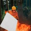 SOLUSTRE Fireproof Blanket Blanket Fireproof Mat for Home Vehicle and Office Safety Essential Fire Accessory view 2