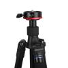 Beufee Camera Panoramic Panning Base, Panorama Ball Head Panorama Ball Tripod Head with Bubble Level and 3/8 Inch Screw Professional Panoramic Head view 2
