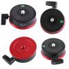 Beufee Camera Panoramic Panning Base, Panorama Ball Head Panorama Ball Tripod Head with Bubble Level and 3/8 Inch Screw Professional Panoramic Head view 4