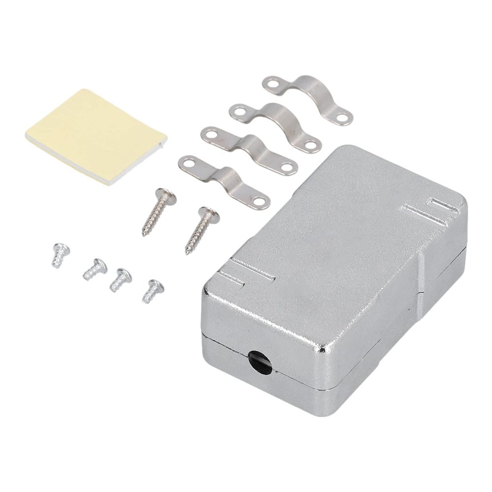 CAT6 Junction Box, CAT6 Junction Box RJ45 Single Port Shielded ABS Plastic Network Wiring Connection Case with Module, 6 Cables