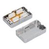 CAT6 Junction Box, CAT6 Junction Box RJ45 Single Port Shielded ABS Plastic Network Wiring Connection Case with Module, 6 Cables view 4